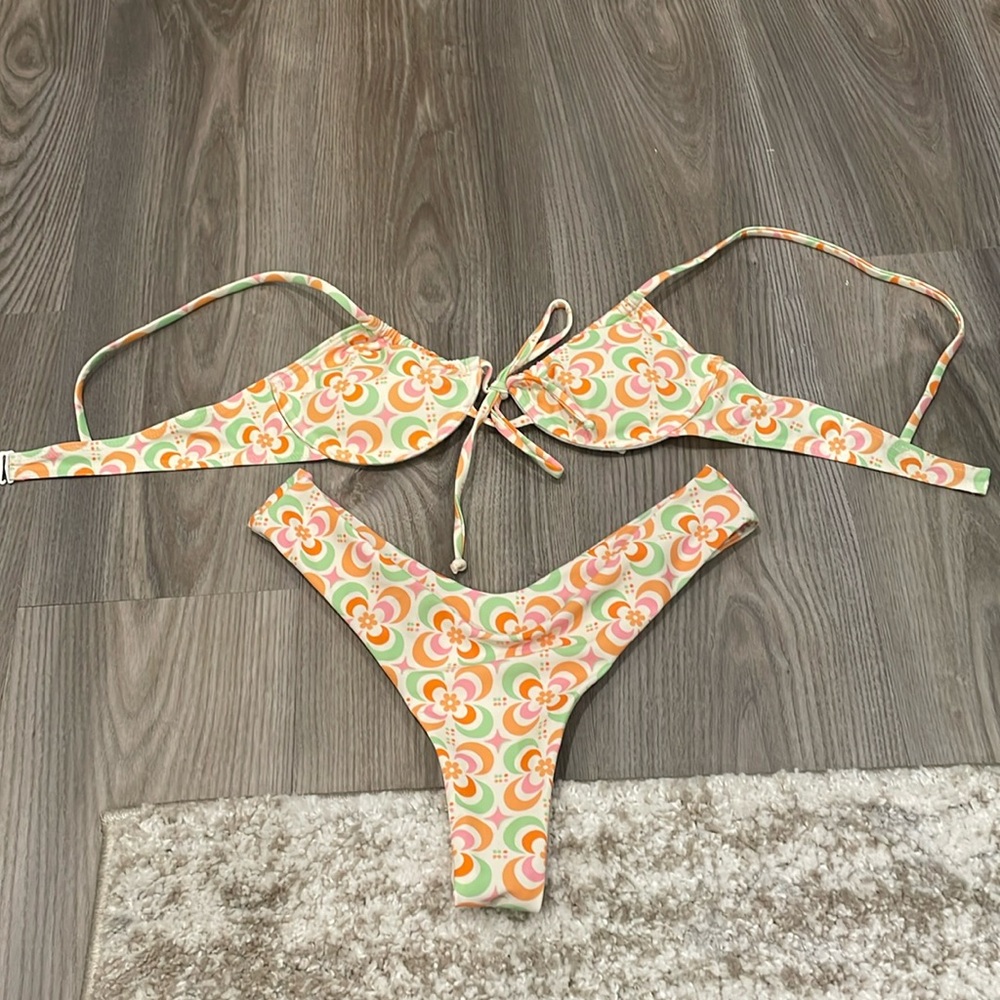 Floral bikini